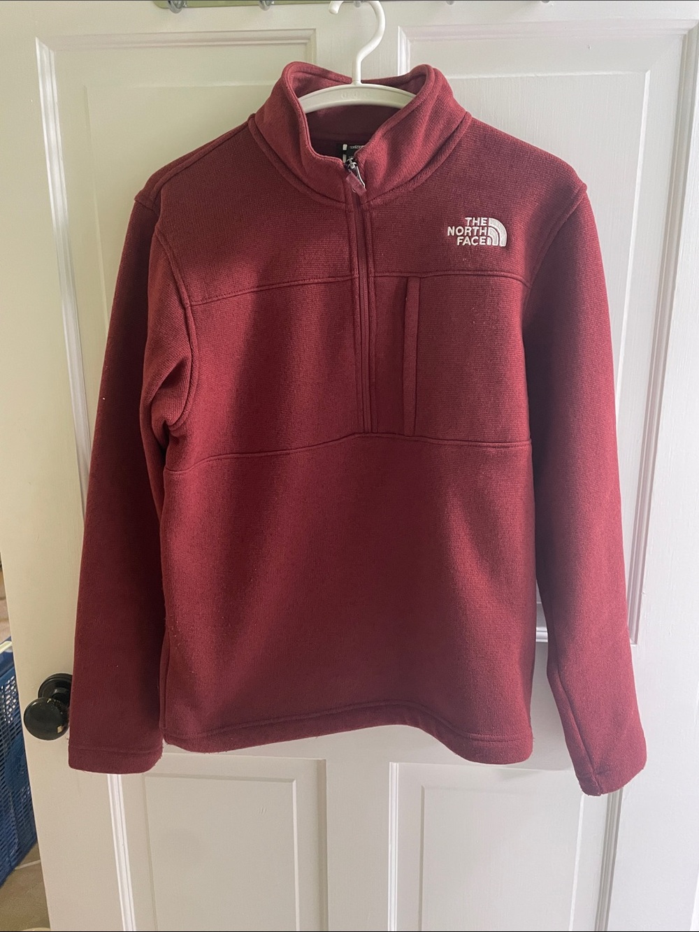 North Face 1/4 zip fleece, Men’s XS